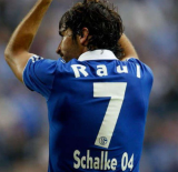 2010/11 Schalke 04 Home Blue Retro Soccer Jersey