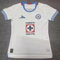 2024/25 Cruz Azul Away White Women Soccer Jersey 女