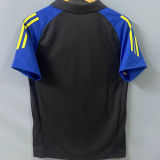 2024/25 Leeds Utd Black POLO Short Jersey