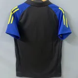 2024/25 Leeds Utd Black POLO Short Jersey