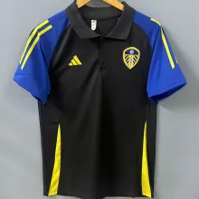 2024/25 Leeds Utd Black POLO Short Jersey