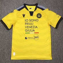 2024/25 Udinese Away Yellow Fans Soccer Jersey
