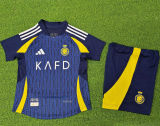 2024/25 Al Nassr Away Player Version Kids Jersey 球员版童装