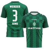 2024/25 Werder Bremen Home Green Fans Soccer Jersey