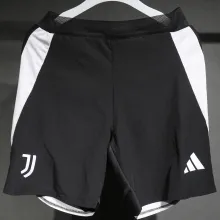 2024/25 JUV Home Black Player Version Shorts Pants 球员版