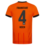 2024/25 Frankfurt Third Orange Fans Soccer Jersey