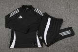 2025 Ad~ Black Sweater Tracksuit