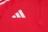 2025 Ad~ Red Sweater Tracksuit