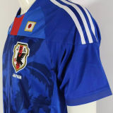 2010 Japan Home Blue Retro Jersey