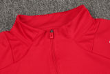 2025 Ad~ Red Sweater Tracksuit
