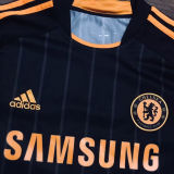 DROGBA #11 CFC Third Black Retro Soccer Jersey 2010/2011 (UCL Font 欧冠字体) ★★