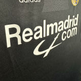 2001/02 RM Away Black Retro Soccer Jersey