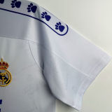 1994/96 RM White Home Retro Soccer Jersey