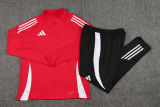 2025 Ad~ Red Sweater Tracksuit