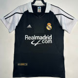2001/02 RM Away Black Retro Soccer Jersey