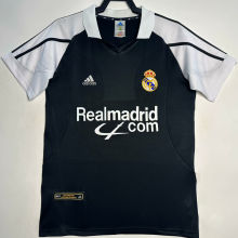 2001/02 RM Away Black Retro Soccer Jersey