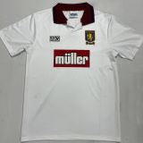 1994/95 Aston Villa Away White Retro Soccer Jersey