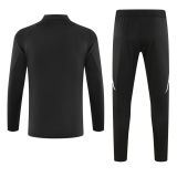 2025 Ad~ Black Sweater Tracksuit