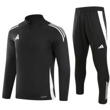 2025 Ad~ Black Sweater Tracksuit