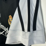 2001/02 RM Away Black Retro Soccer Jersey