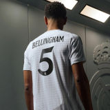 2024/25 RM Home White Fans Long Sleeve Soccer Jersey
