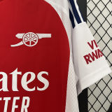 2024/25 ARS Home Red Long Sleeve Fans Soccer Jersey