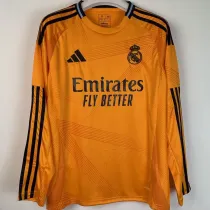 2024/25 RM Away Fans Long Sleeve Soccer Jersey
