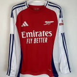2024/25 ARS Home Red Long Sleeve Fans Soccer Jersey