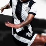 2024/25 Corinthians Third Black WHite Player Version Soccer Jersey