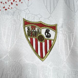1993/94 Sevilla FC Home White Retro Soccer Jersey