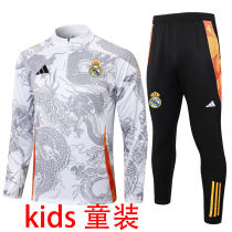 2025 RM White Kids Sweater Tracksuit （喷墨龙）