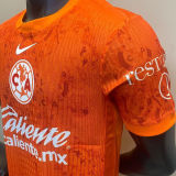 2024/25 Club America Orange Gk Player Version Soccer Jersey