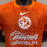 2024/25 Club America Orange Gk Player Version Soccer Jersey