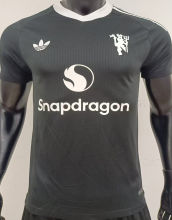 2024/25 M Utd GK Black Player Version Soccer Jersey