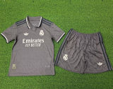 2024/25 RM Third Black Player Version Kids Jersey 球员版童装