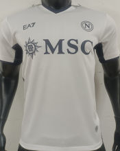 2024/25 Napoli Away White Player Version Jersey