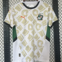 2024/25 Ivory Coast Away White Fans Soccer Jersey
