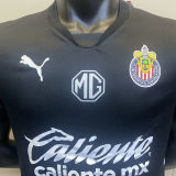 2024/25 Chivas Black GK Player Version Soccer Jersey
