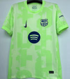 2024/25 BA 1:1 Quality Third Green Fans Soccer Jersey 胸前大广告