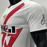 2024/25 Vallecano Home White Player Version Soccer Jersey