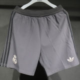 2024/25 RM Third Black Player Version Shorts Pants 球员版