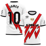 2024/25 Vallecano Home White Player Version Soccer Jersey