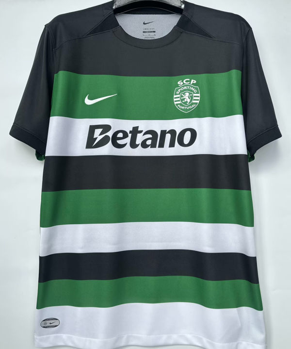2024/25 Sporting CP Lisbon 1:1 Quality Home Green Fans Jersey 里斯本