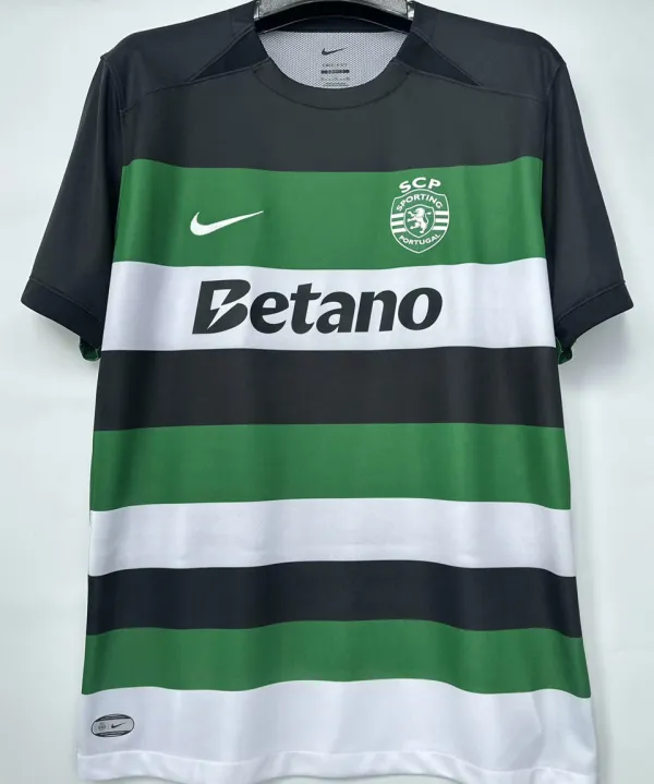 2024/25 Sporting CP Lisbon 1:1 Quality Home Green Fans Jersey 里斯本