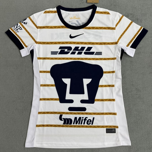 2024/25 Pumas UNAM Home Women Soccer Jersey 女