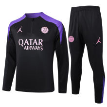 2025 PSG Black Red Sweater Tracksuit