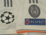 2013/14 RM White Home Retro Player Version Soccer Jersey 球员版