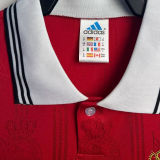 1997/98 Deportivo La Coruna Red Retro Soccer Jersey