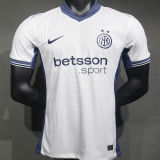 2024/25 In Milan Away White Player Version Soccer Jersey 有胸前广告