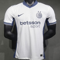2024/25 In Milan Away White Player Version Soccer Jersey 有胸前广告